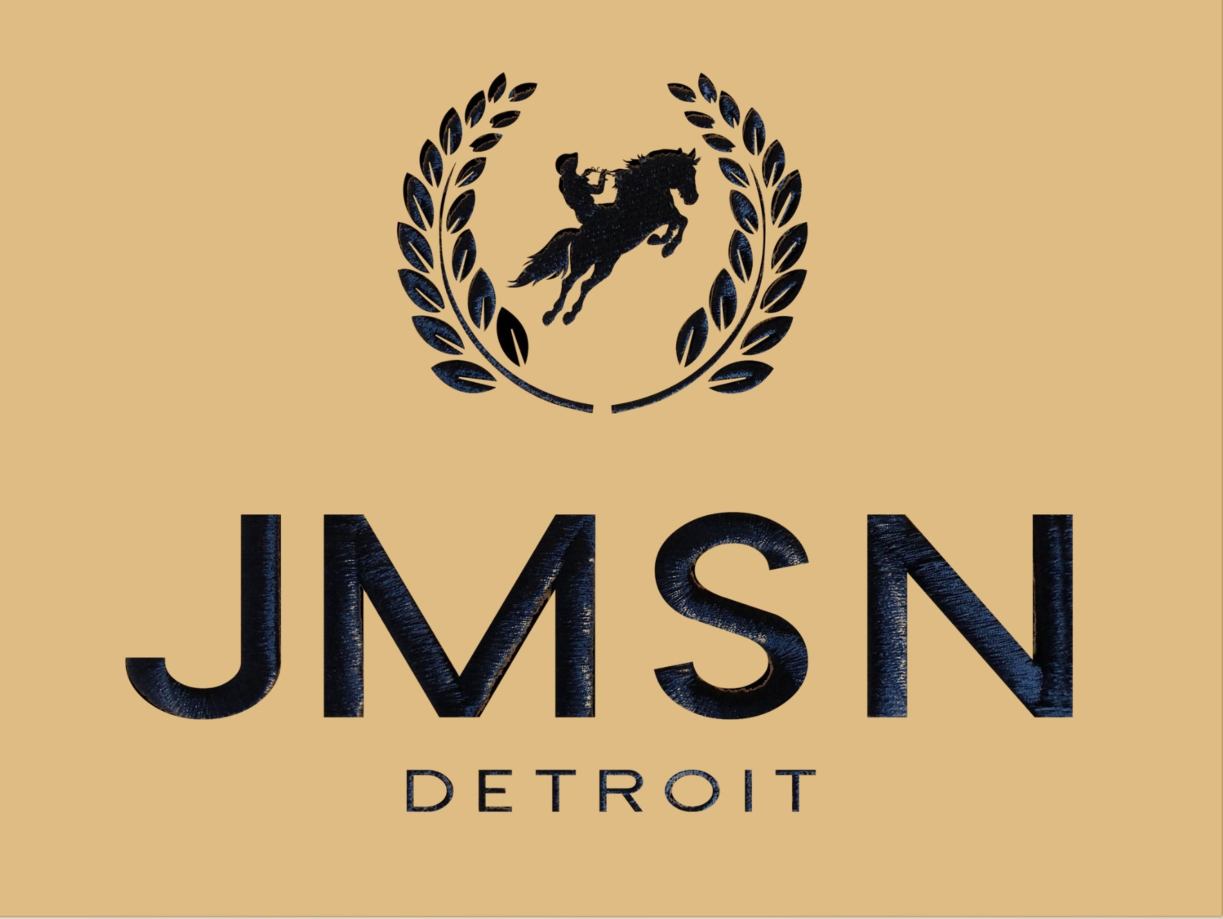 JMSN Embroidered Horse Emblem T